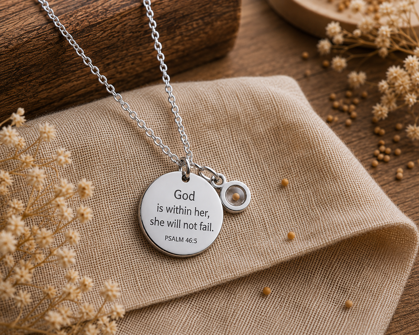 With God, All Things Are Possible Necklace