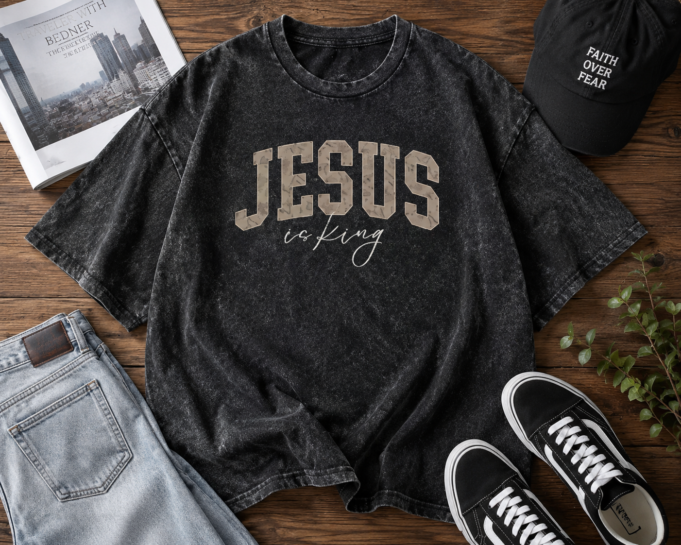 Jesus Is King Vintage T-shirt